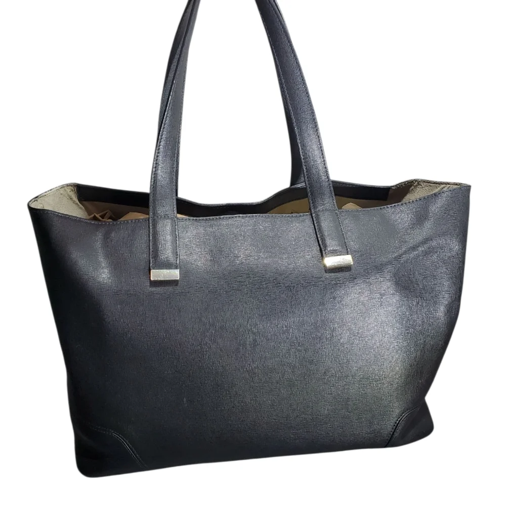Furla Black Leather Tote
